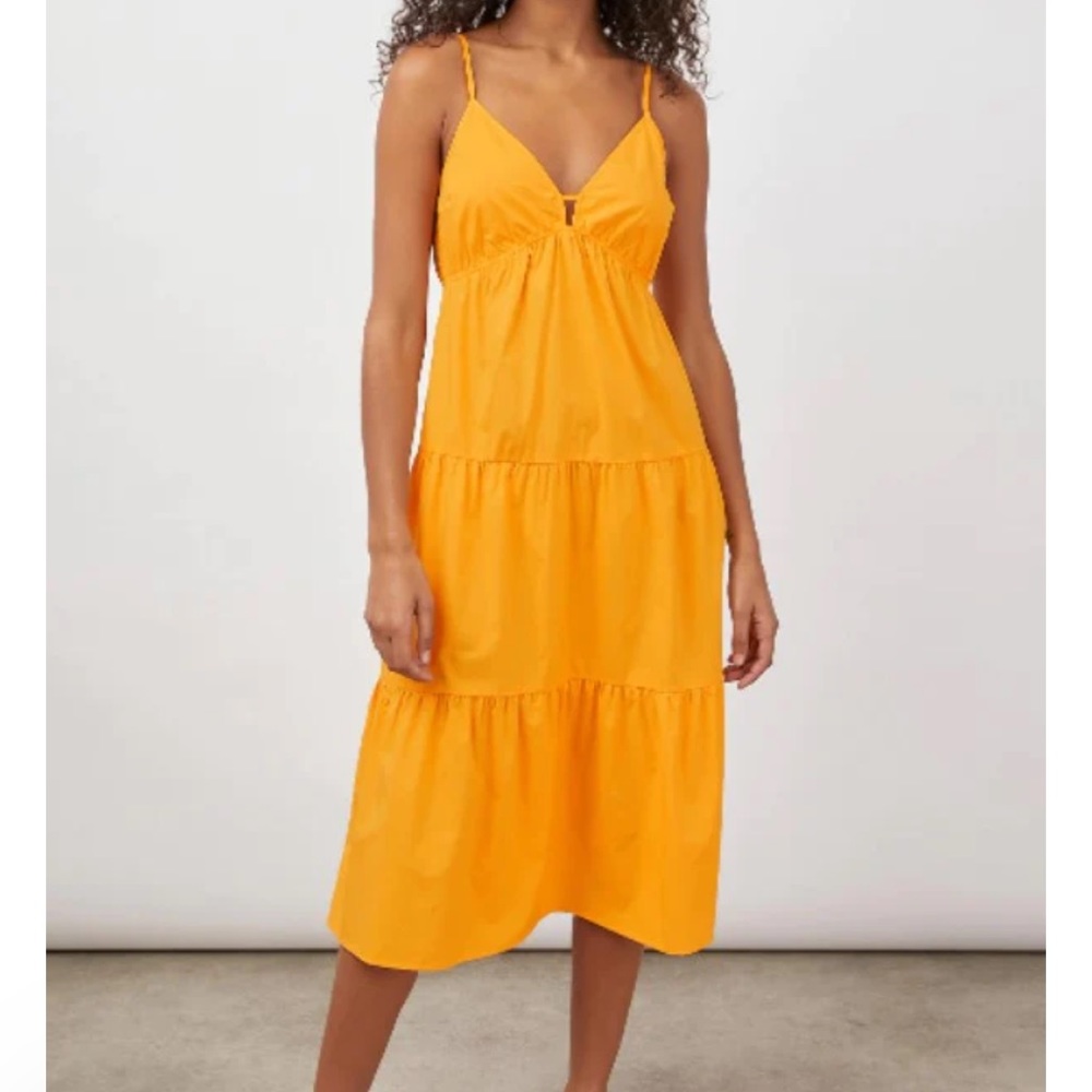 Rails ORANGE LONG DRESS!!!